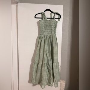 En Saison Smocked Tiered Dress